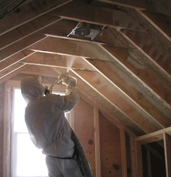 West Covina CA attic spray foam insulation